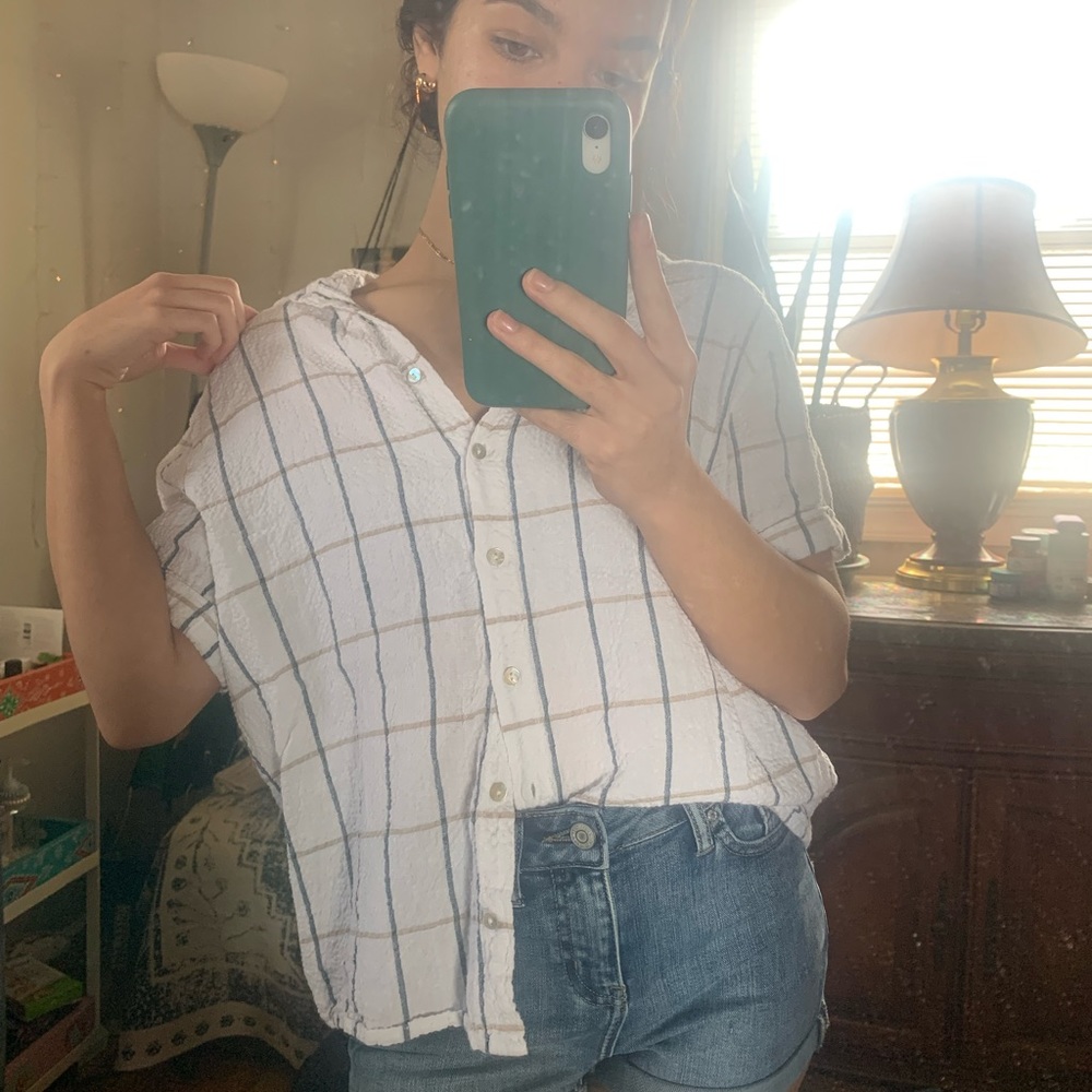 Beach Button Up